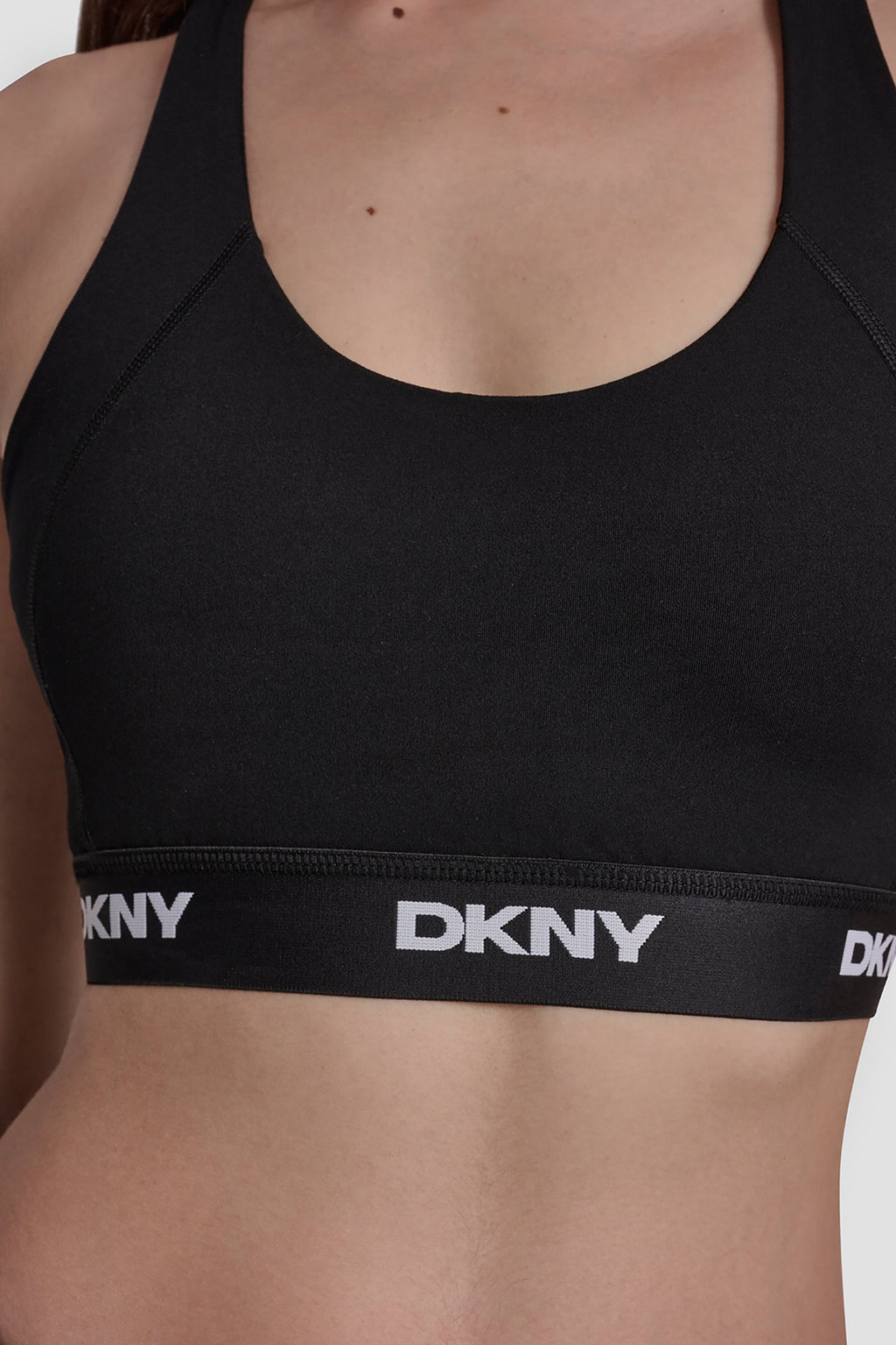 LOGO RACERBACK SPORTS BRA