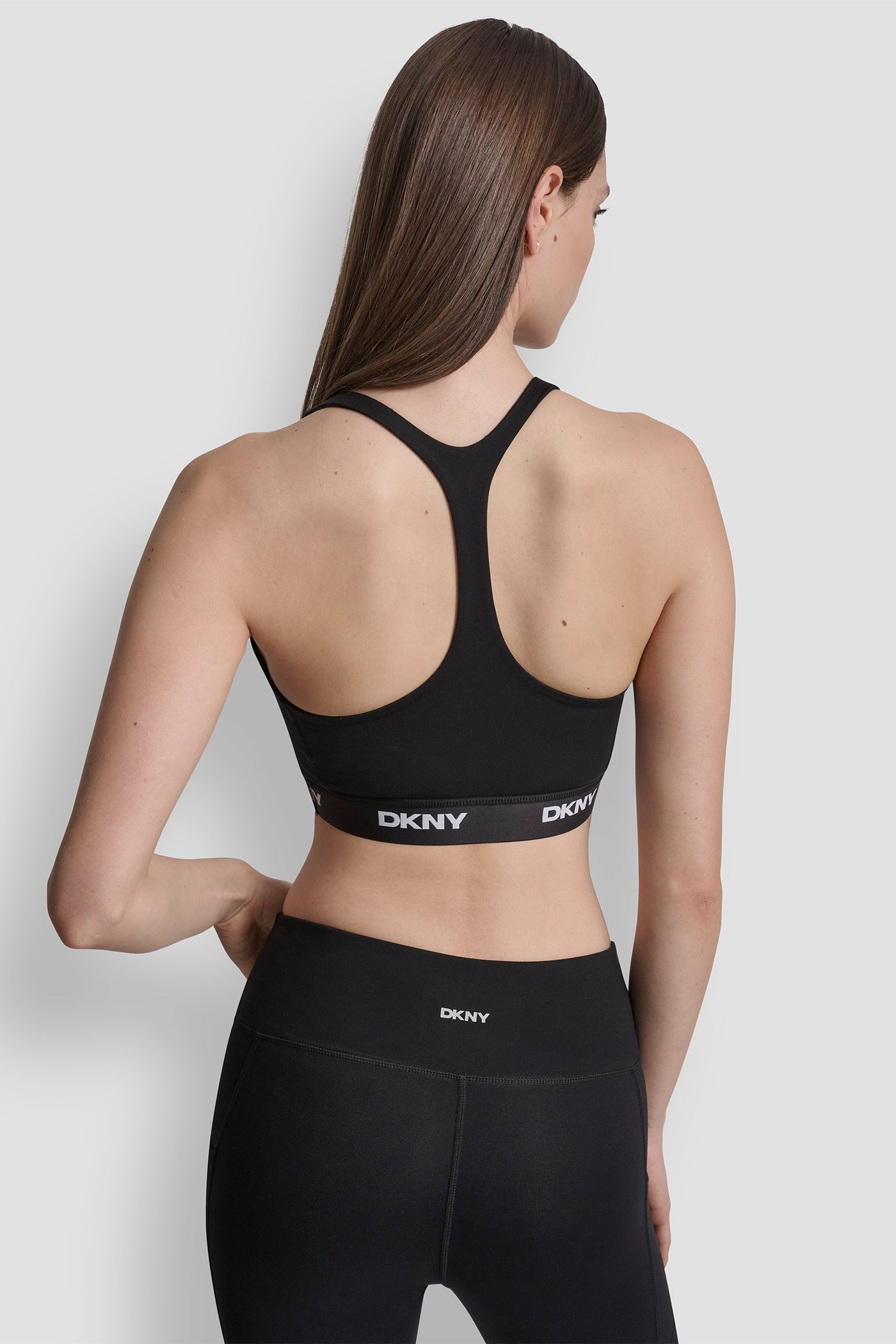 LOGO RACERBACK SPORTS BRA