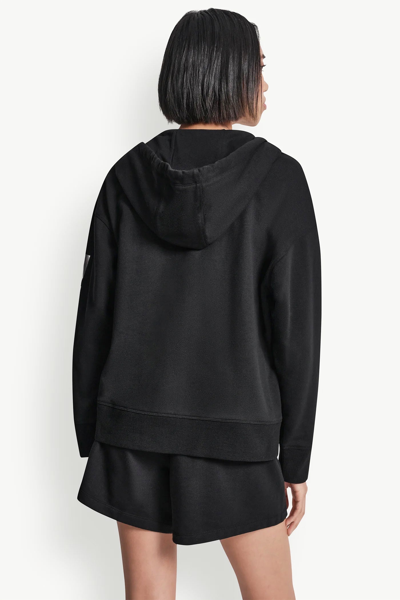 FOIL LOGO FULL-ZIP HOODIE