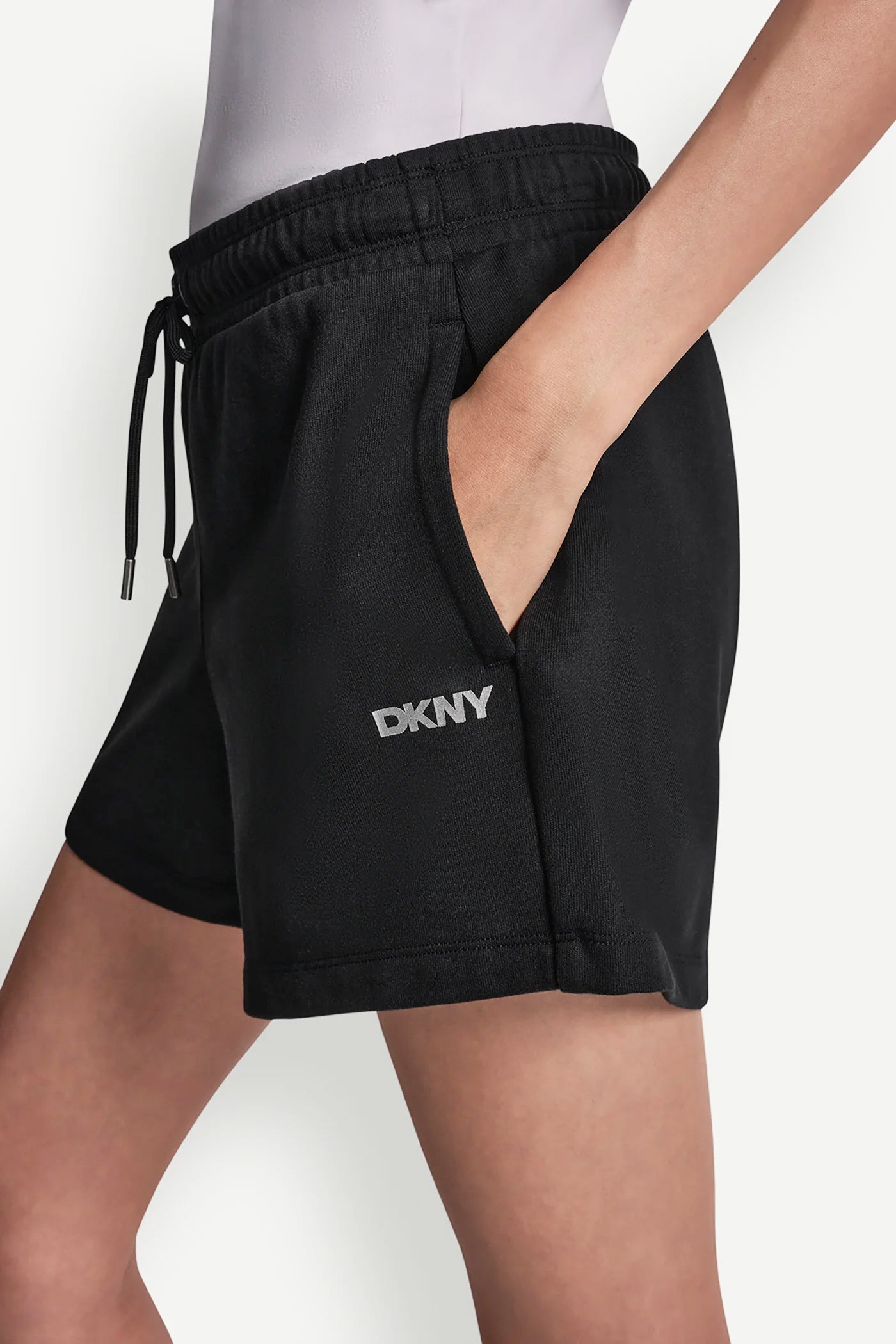HIGH-RISE LOGO SWEAT SHORTS