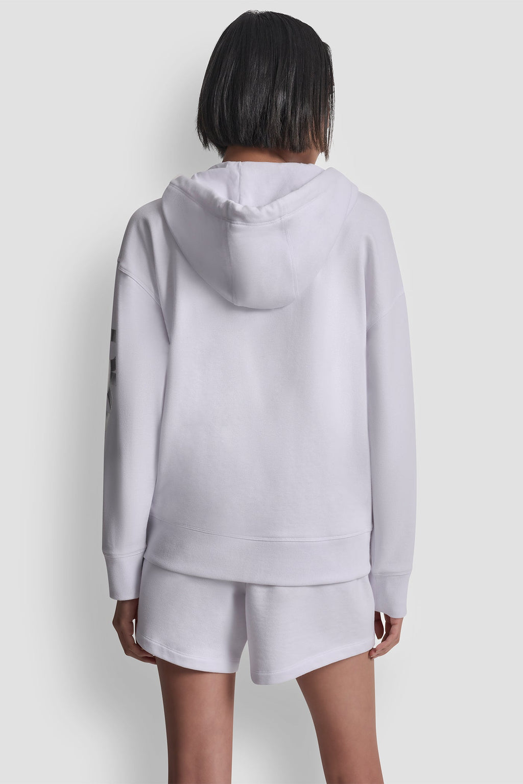 FOIL LOGO FULL-ZIP HOODIE