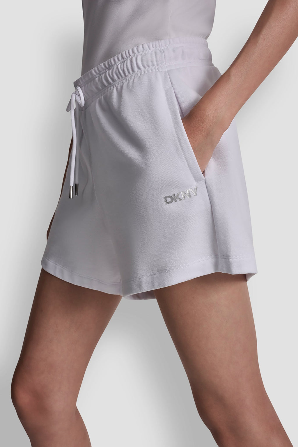 HIGH-RISE LOGO SWEAT SHORTS
