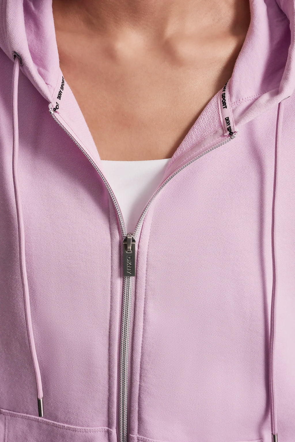 FOIL LOGO FULL-ZIP HOODIE