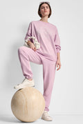 COLLEGIATE MEDALLION HIGH-RISE LOGO RELAXED JOGGER