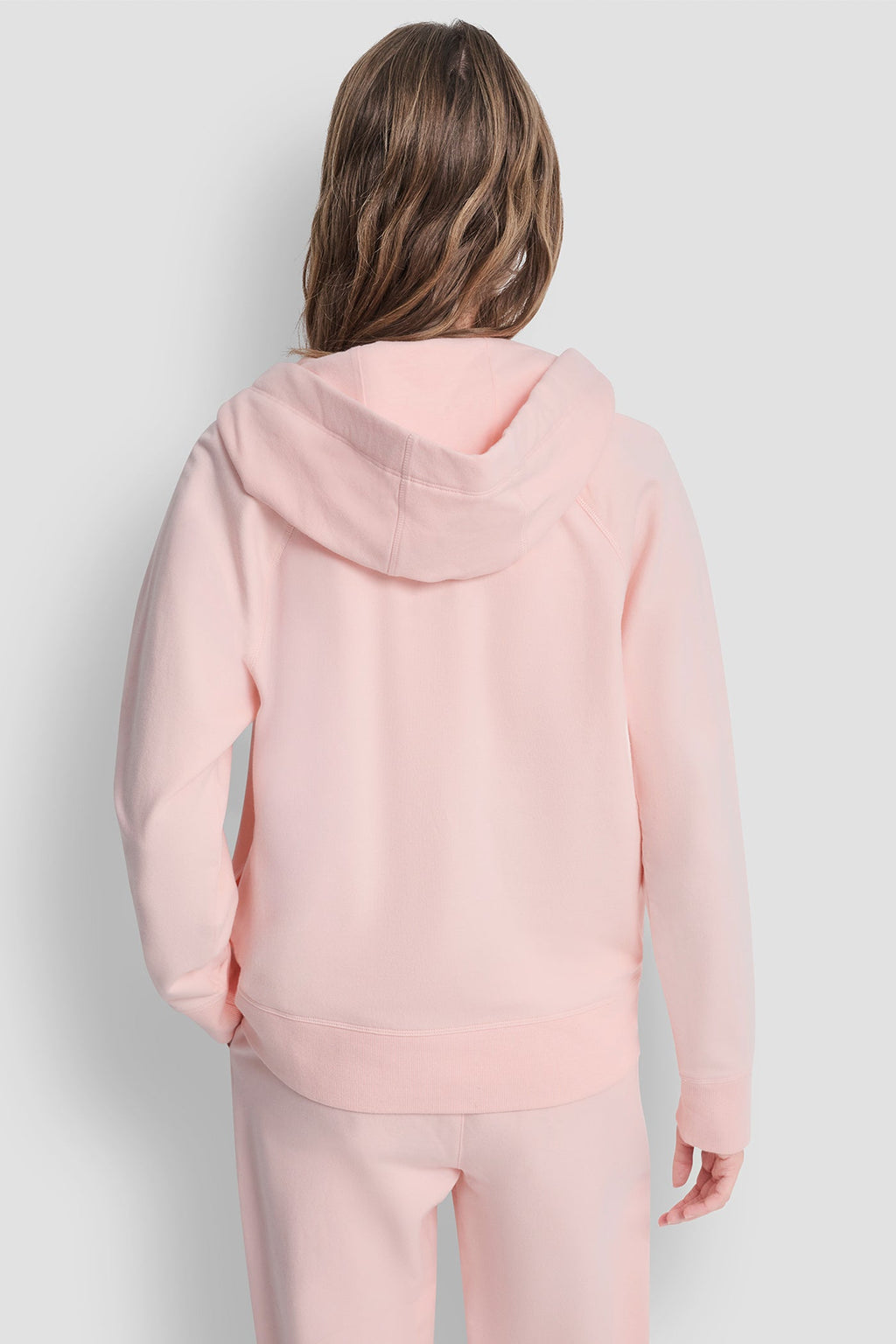 TWO-TONE LOGO DRAWSTRING HOODIE