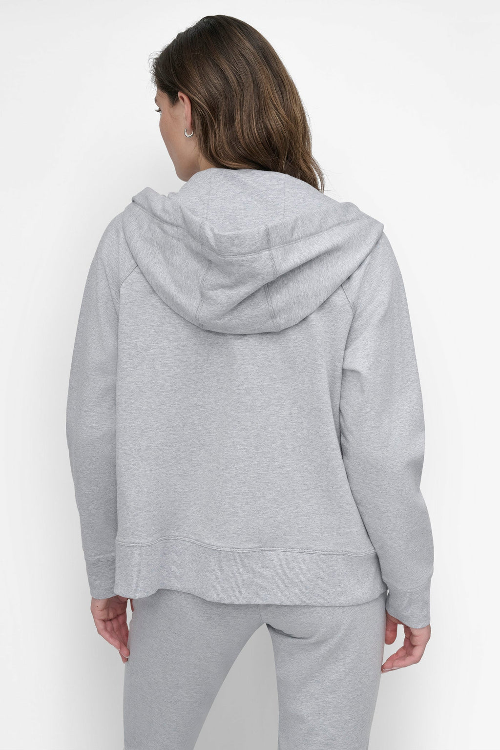 TWO-TONE LOGO DRAWSTRING HOODIE