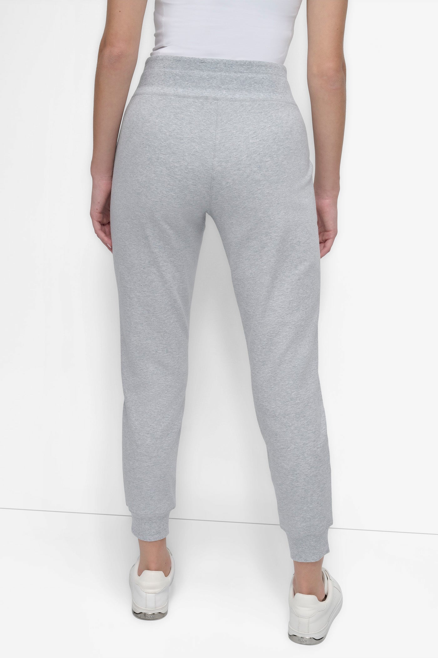 HIGH-RISE LOGO DRAWSTRING SKINNY JOGGER