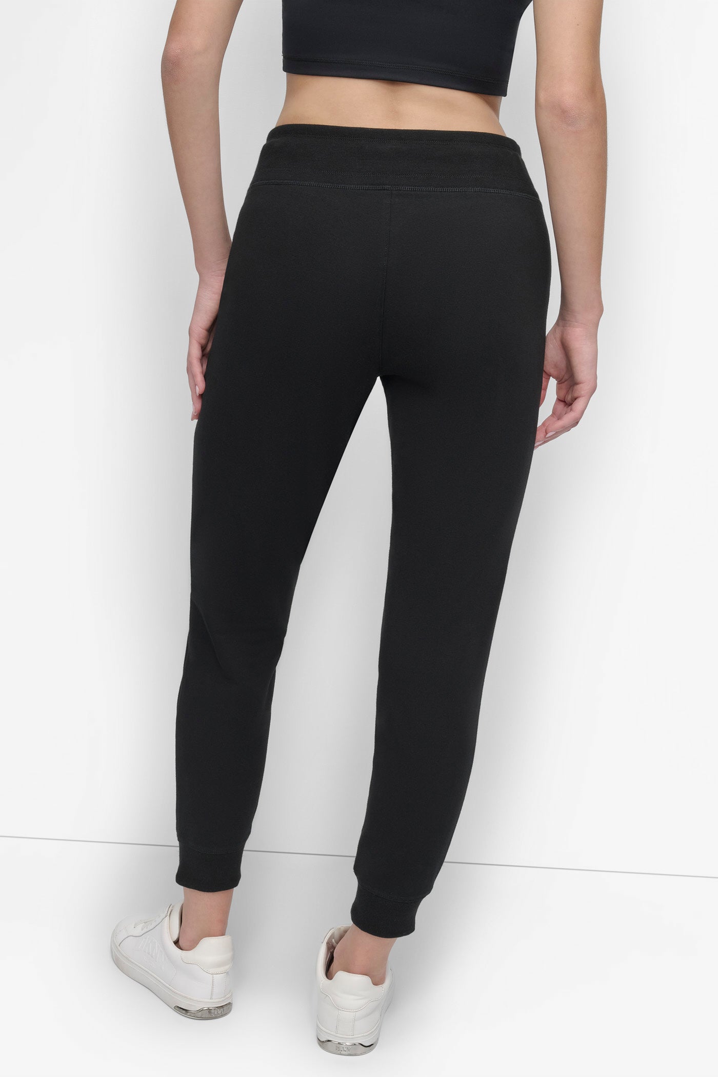 HIGH-RISE LOGO DRAWSTRING SKINNY JOGGER