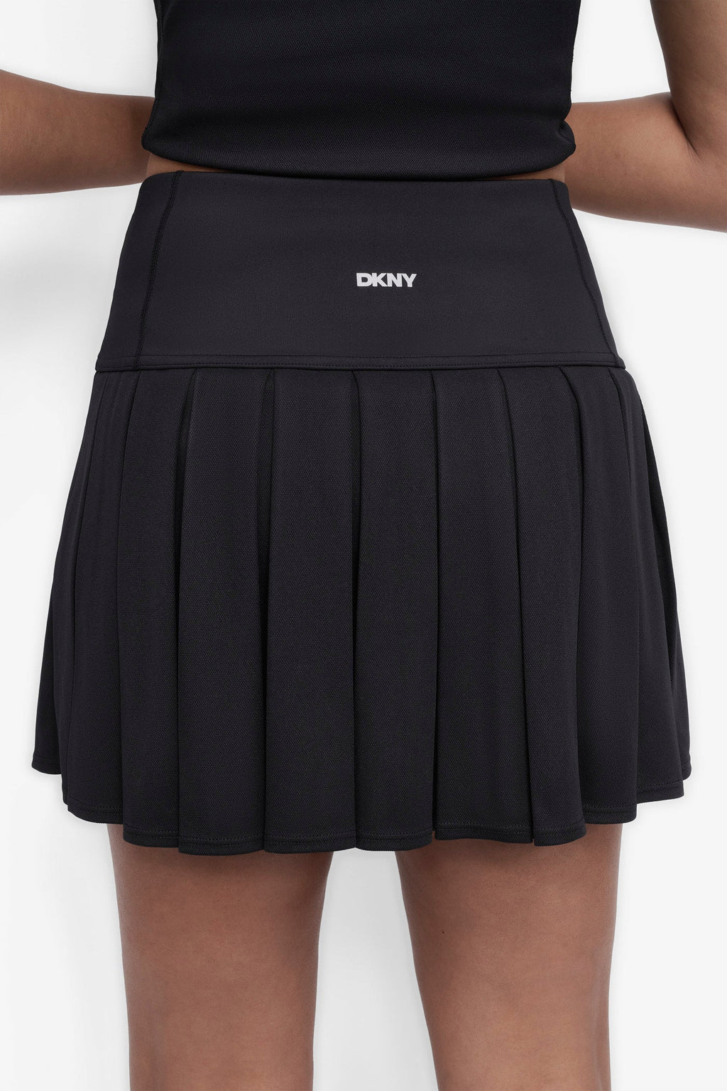 EXTRA HIGH-RISE COURT PIQUÉ PLEATED TENNIS SKORT