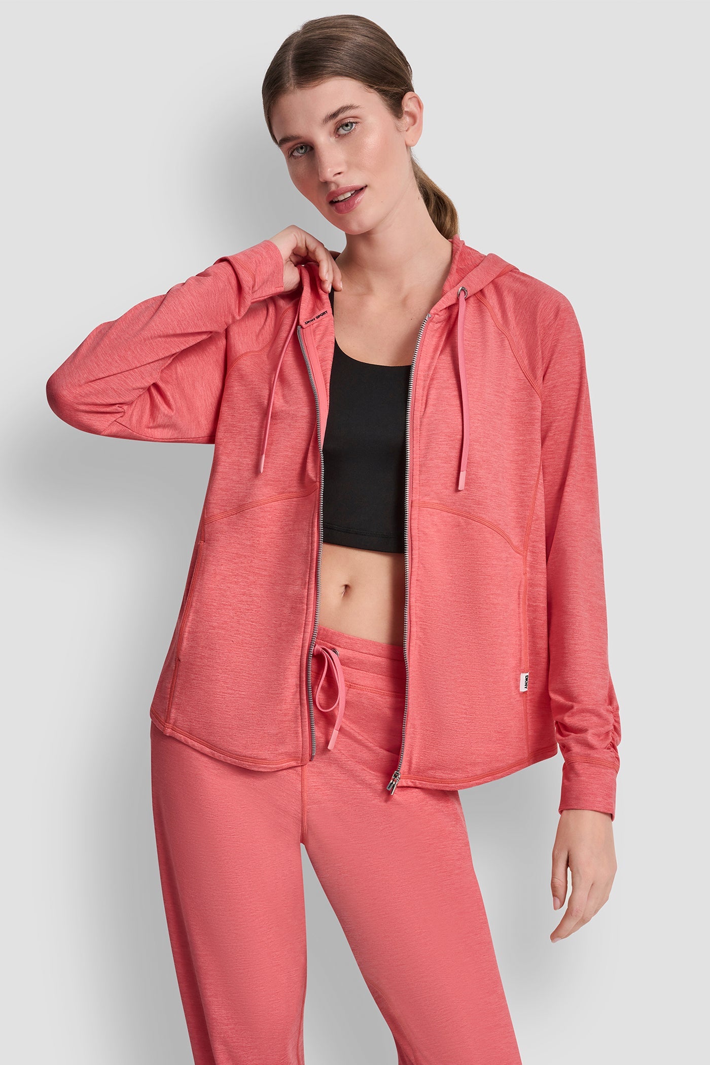SPACEDYE FULL ZIP HOODIE