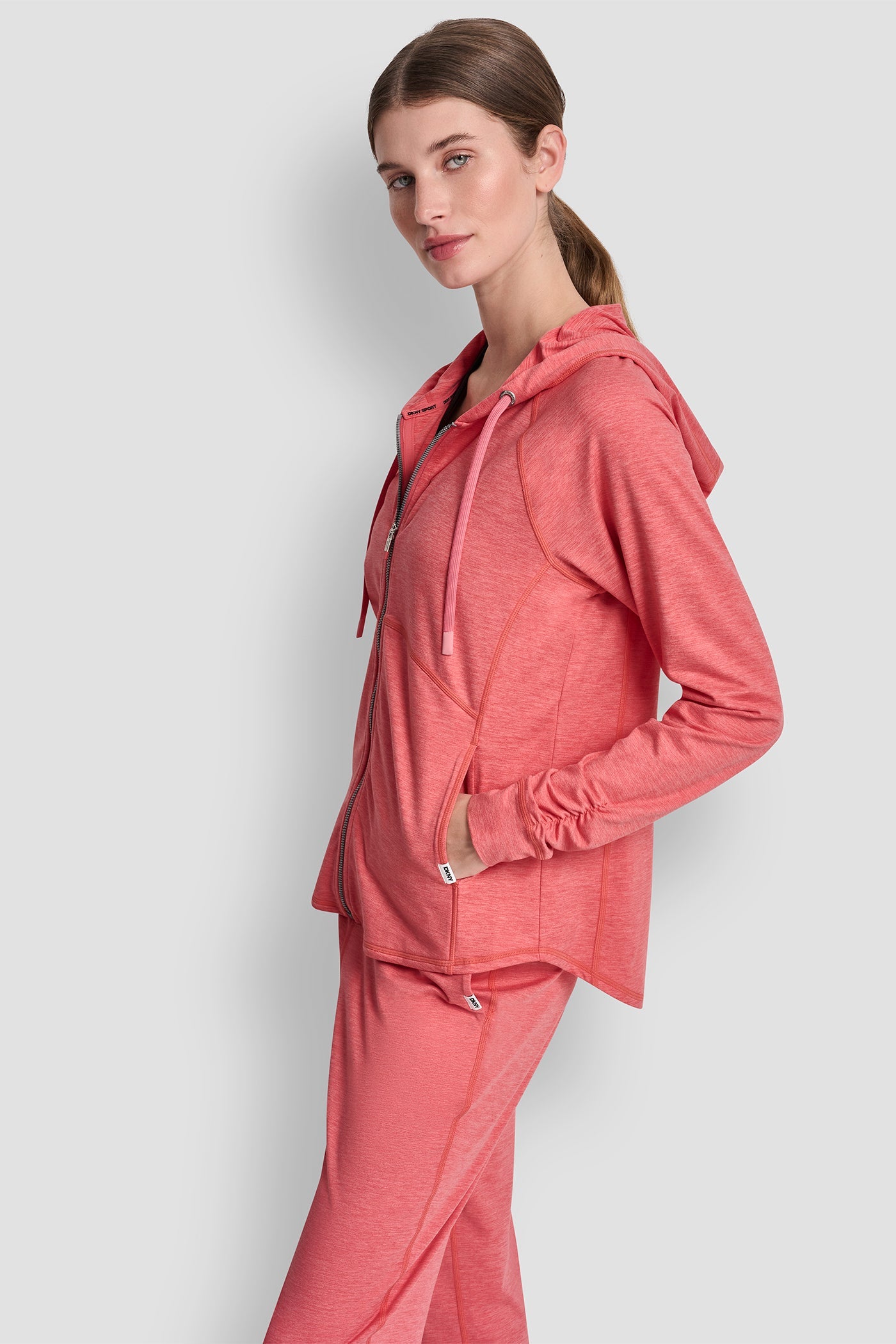 SPACEDYE FULL ZIP HOODIE