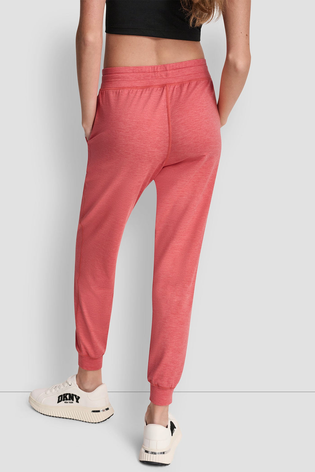 CROPPED HIGH-RISE SLIM JOGGER
