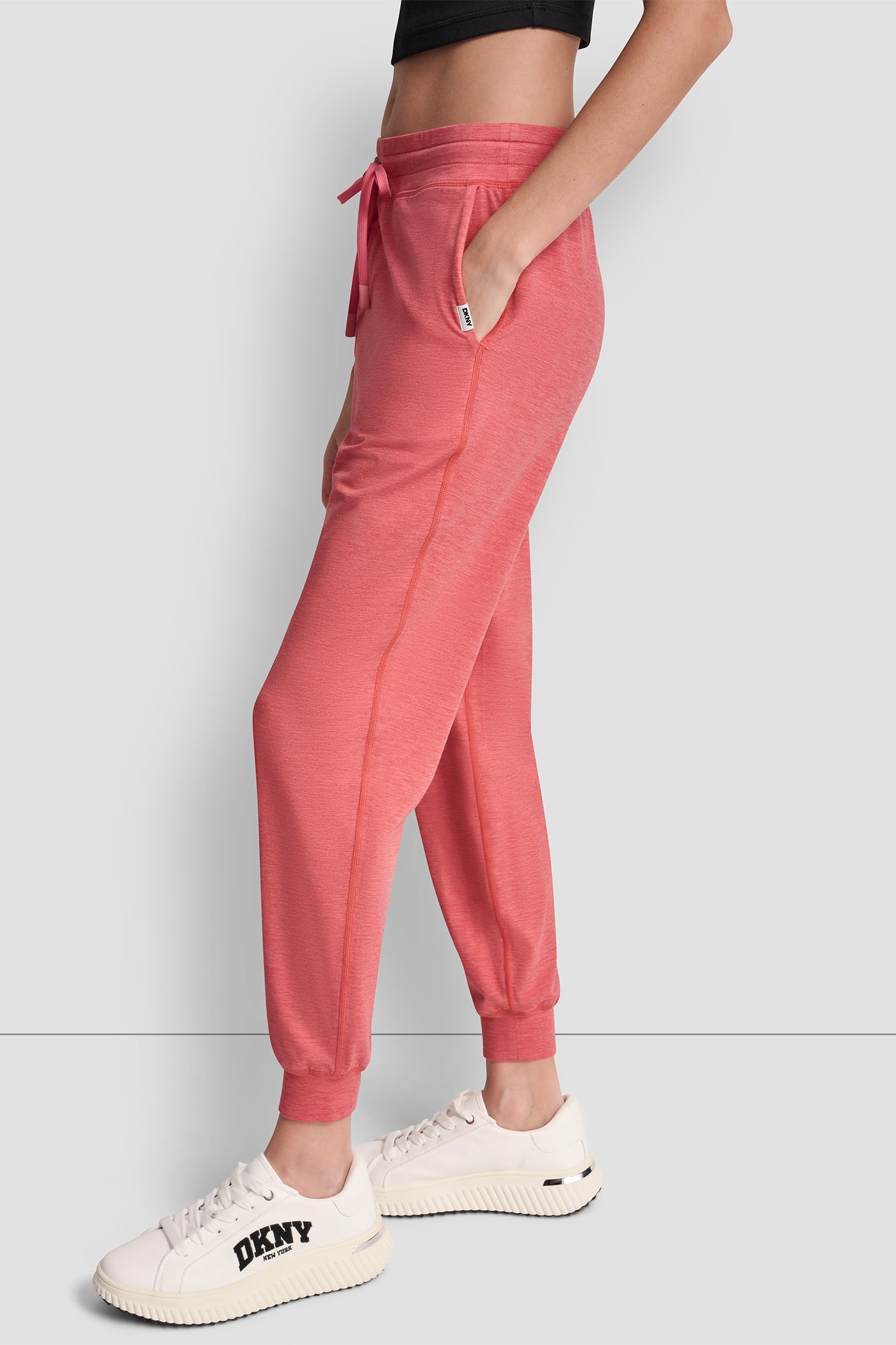CROPPED HIGH-RISE SLIM JOGGER
