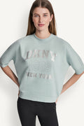 SHORT SLEEVE LOGO HIGH-LOW TEE