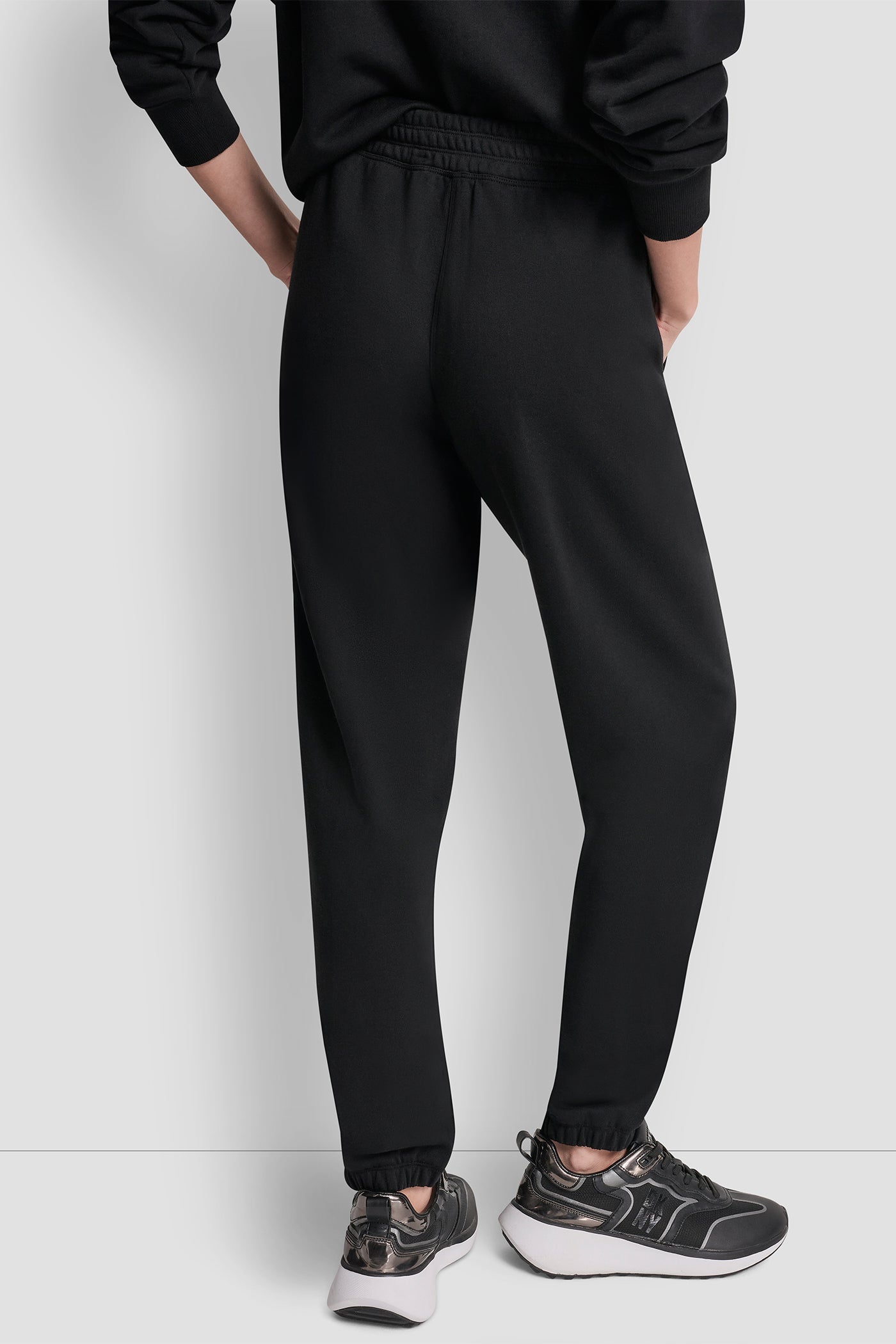 DKNY 1989 RHINESTUD LOGO JOGGER