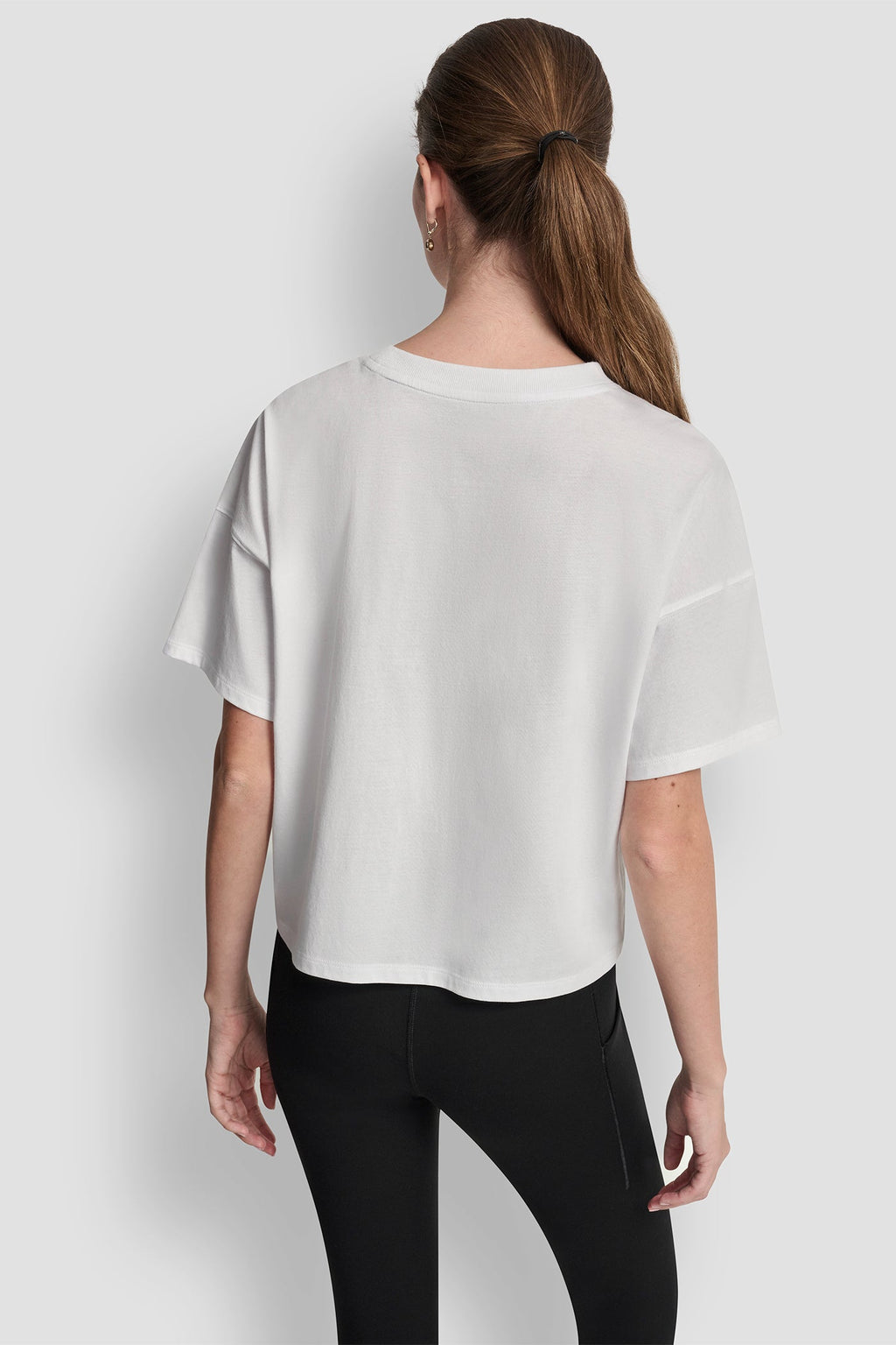 METALLIC LOGO TEE