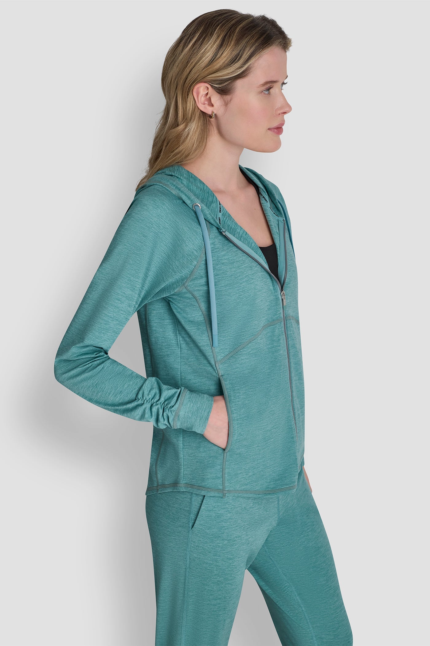 SPACEDYE FULL ZIP HOODIE