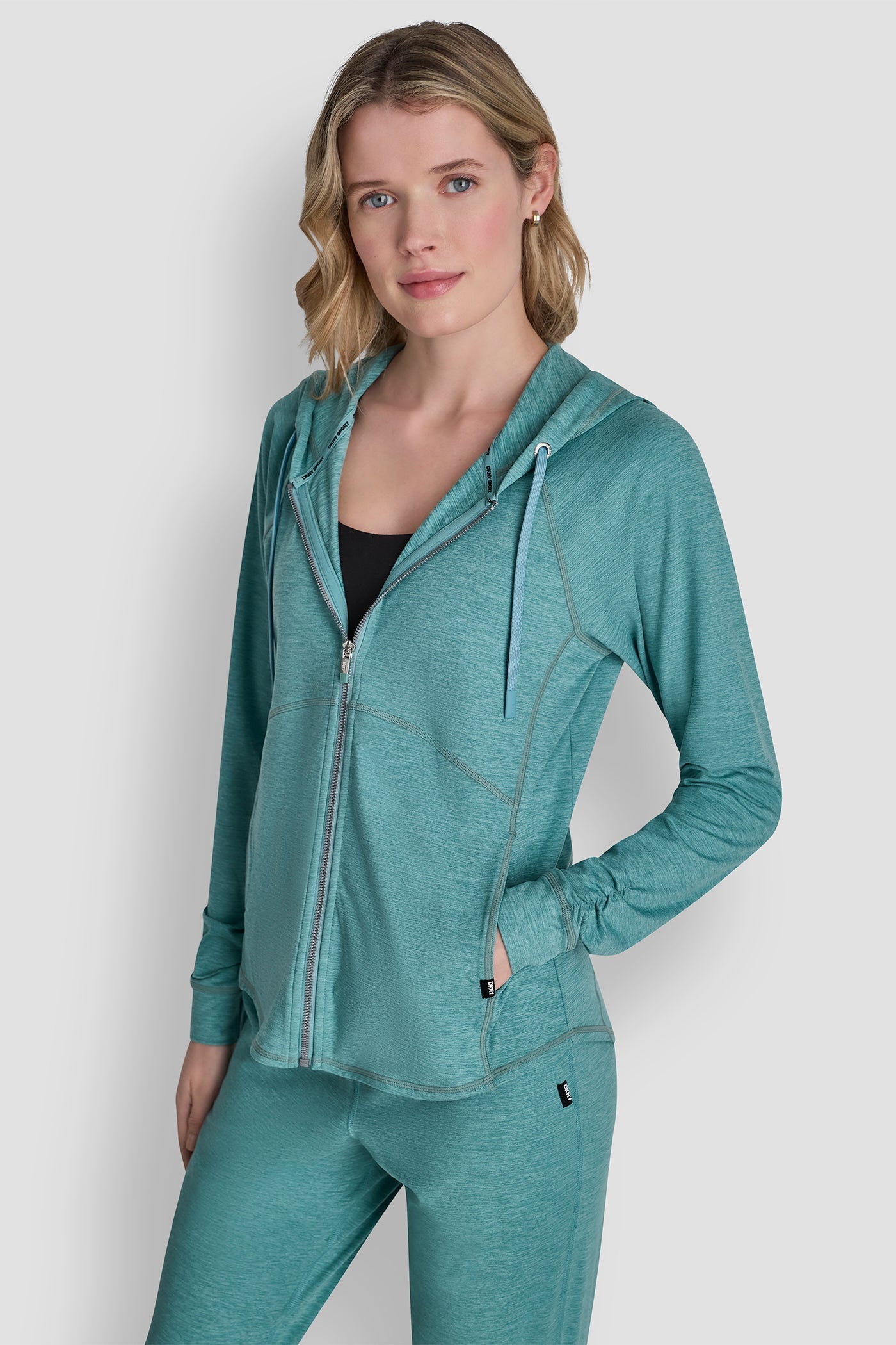 SPACEDYE FULL ZIP HOODIE