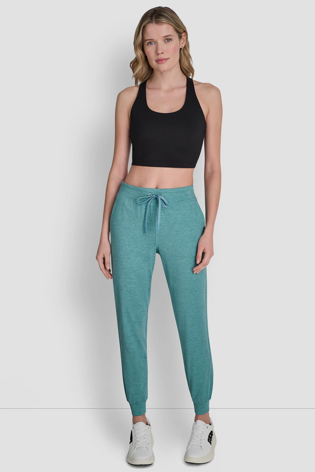 CROPPED HIGH-RISE SLIM JOGGER