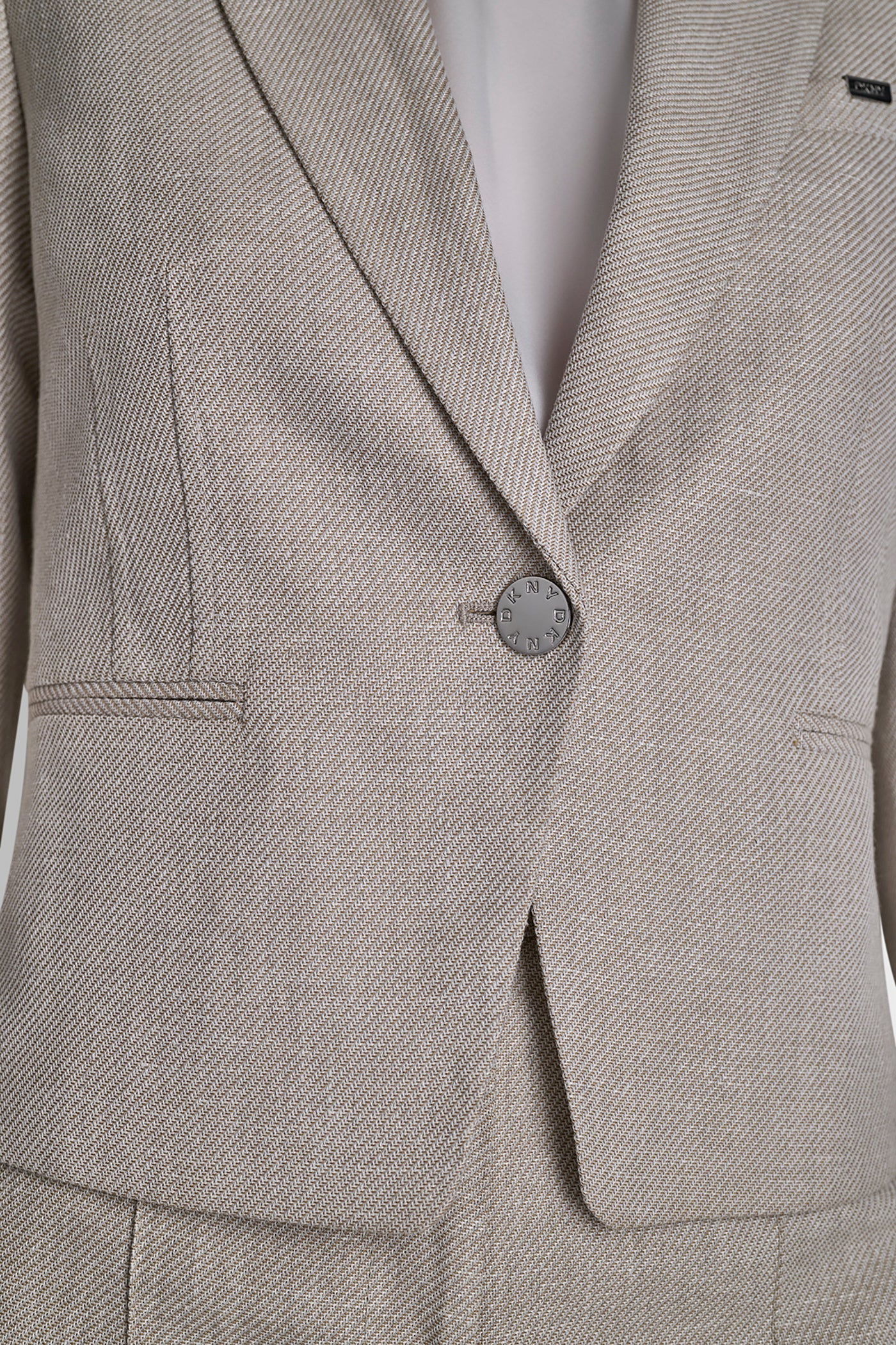 CROPPED SINGLE BUTTON BLAZER