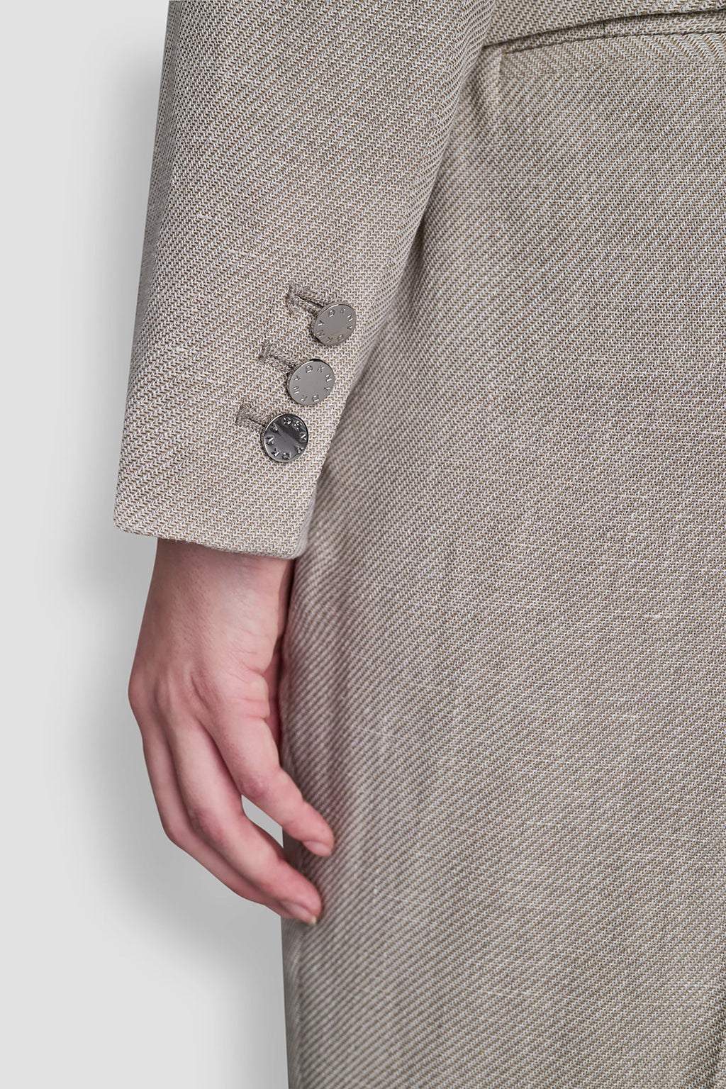 CROPPED SINGLE BUTTON BLAZER