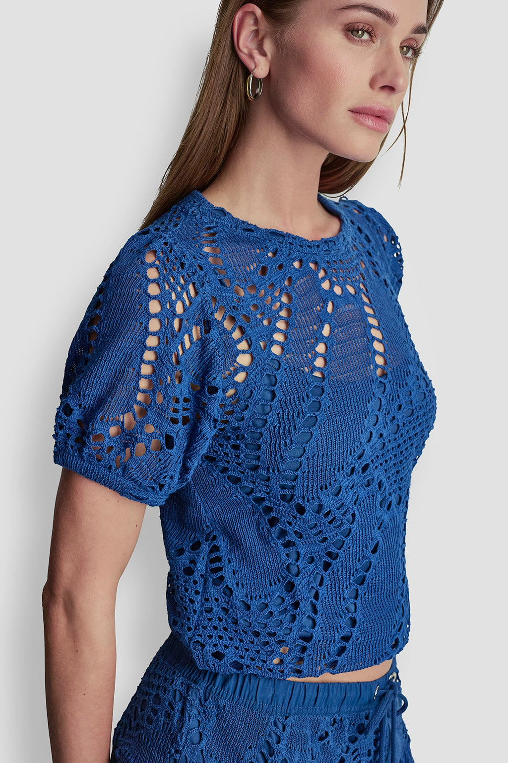 CROCHET LEAF TOP
