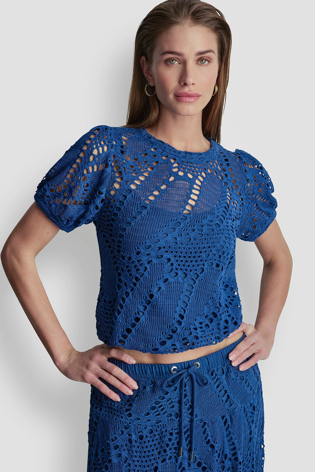 CROCHET LEAF TOP
