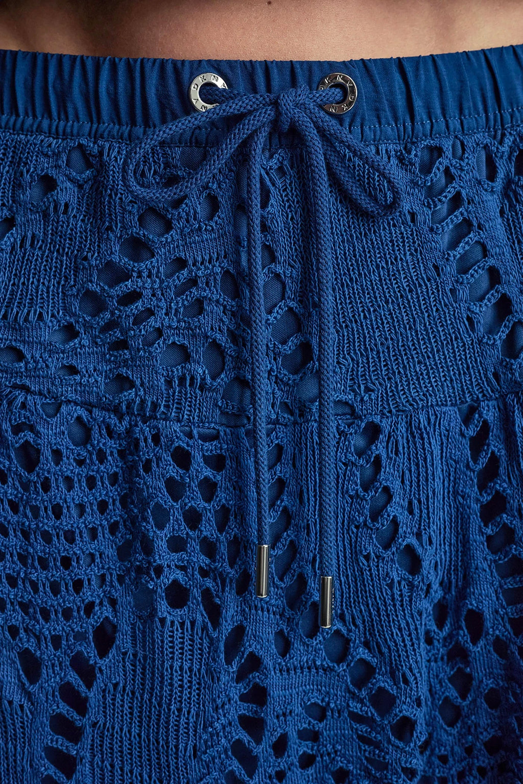 CROCHET LEAF MIDI SKIRT