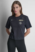 1989 PINS & PATCHES LOGO TEE
