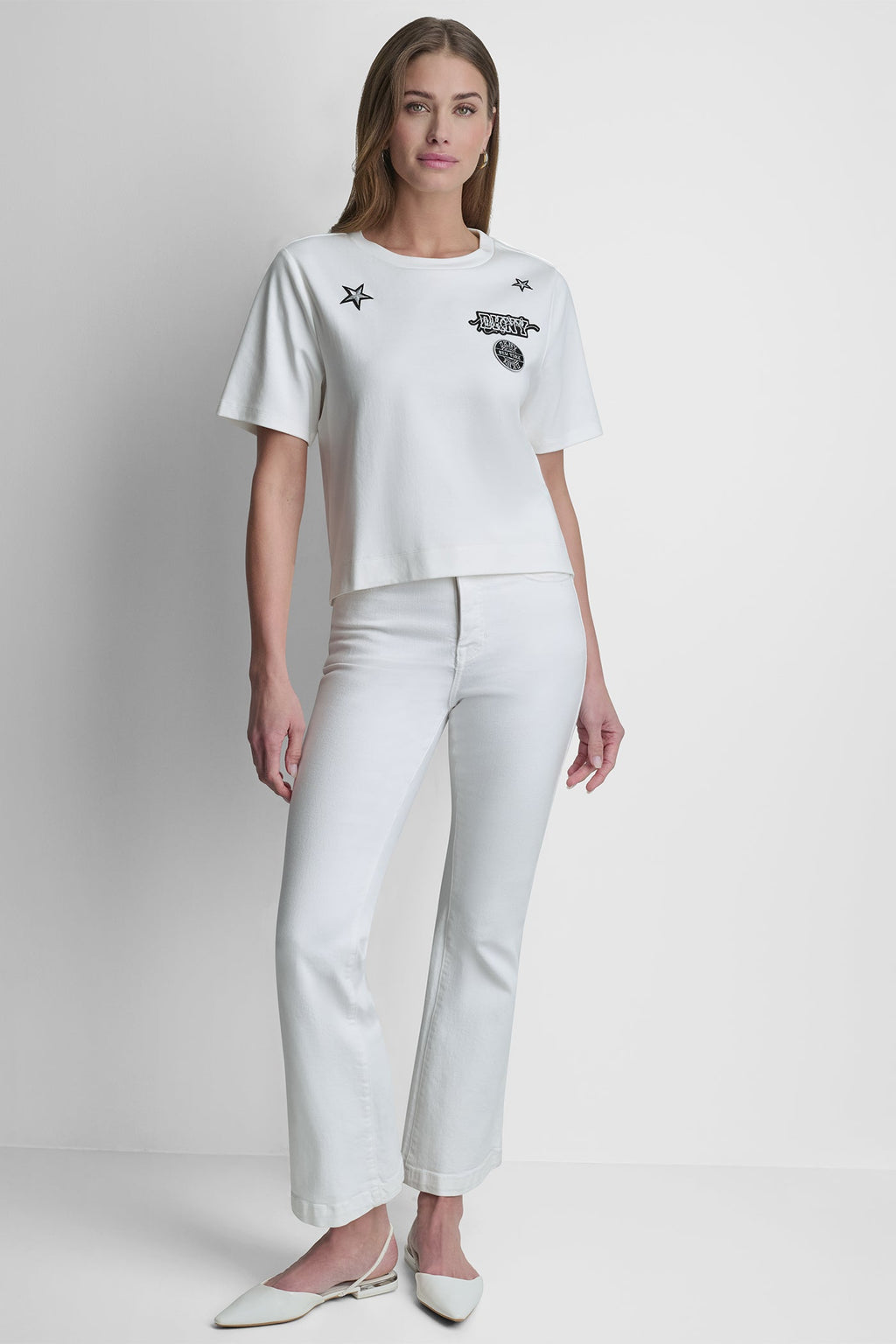 1989 PINS & PATCHES LOGO TEE