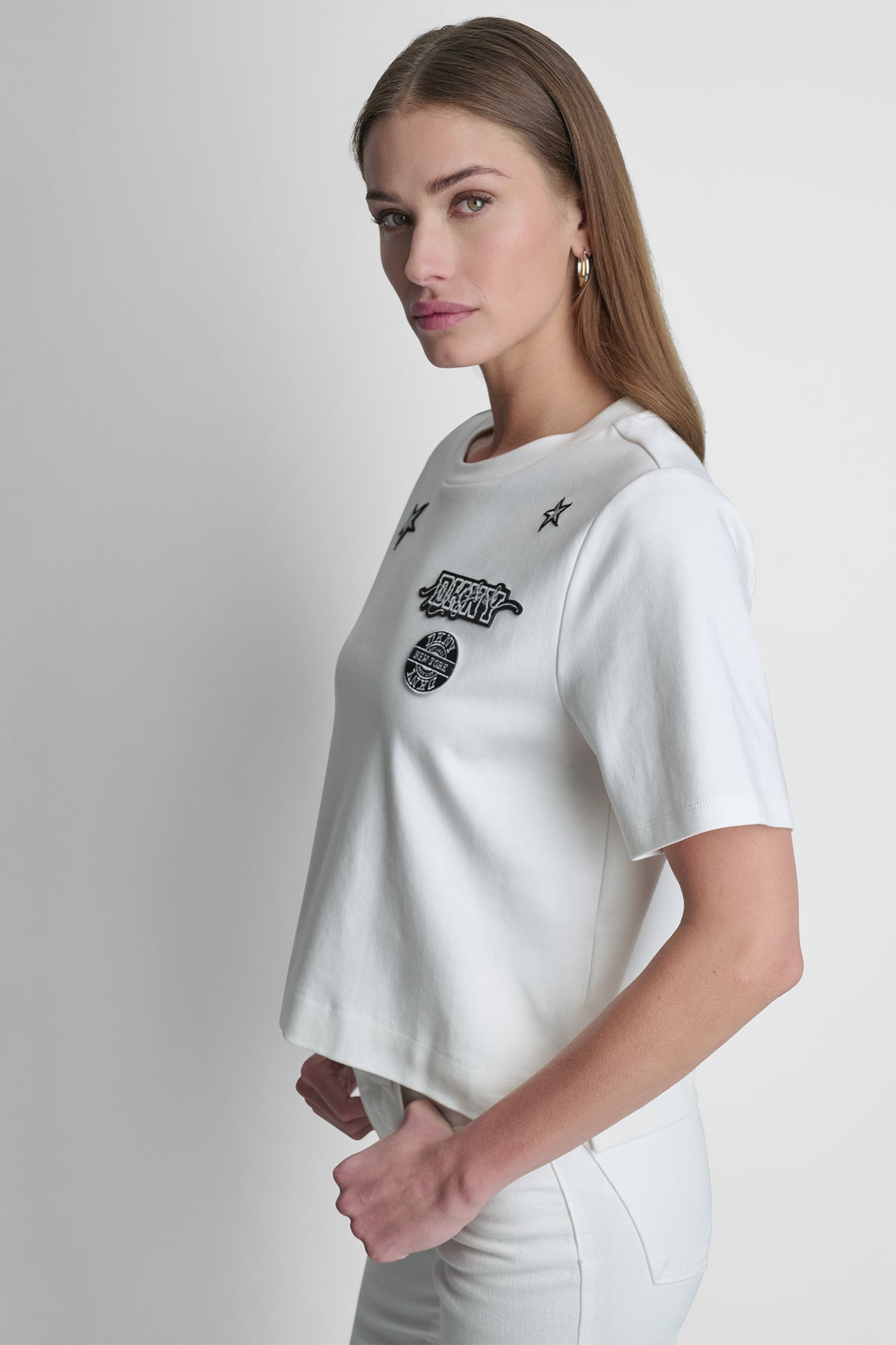 1989 PINS & PATCHES LOGO TEE