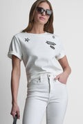 1989 PINS & PATCHES LOGO TEE