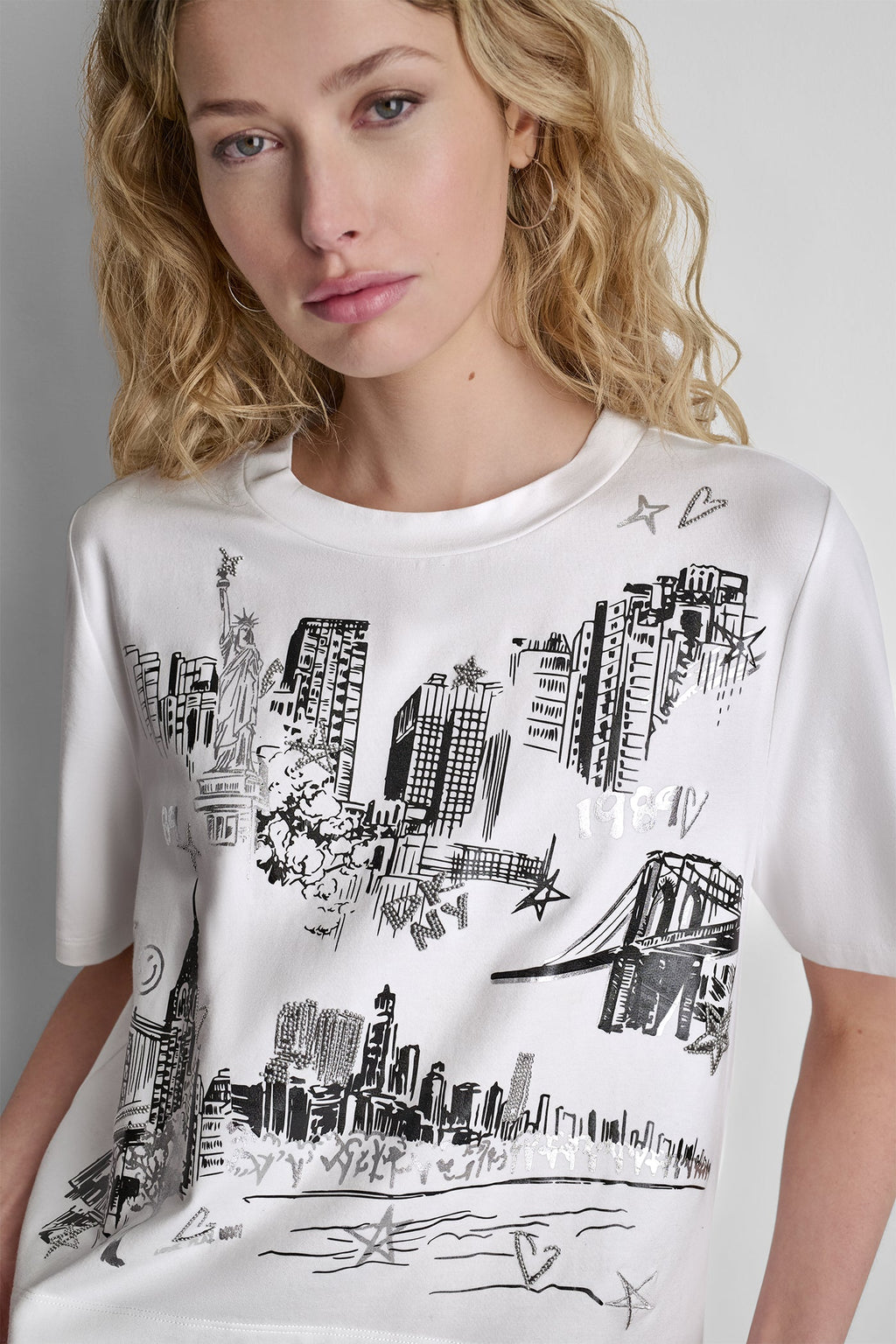 NEW YORK TOILE GRAPHIC TEE