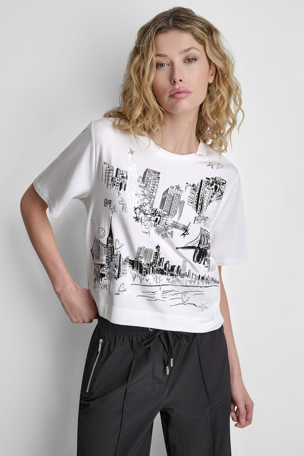 NEW YORK TOILE GRAPHIC TEE