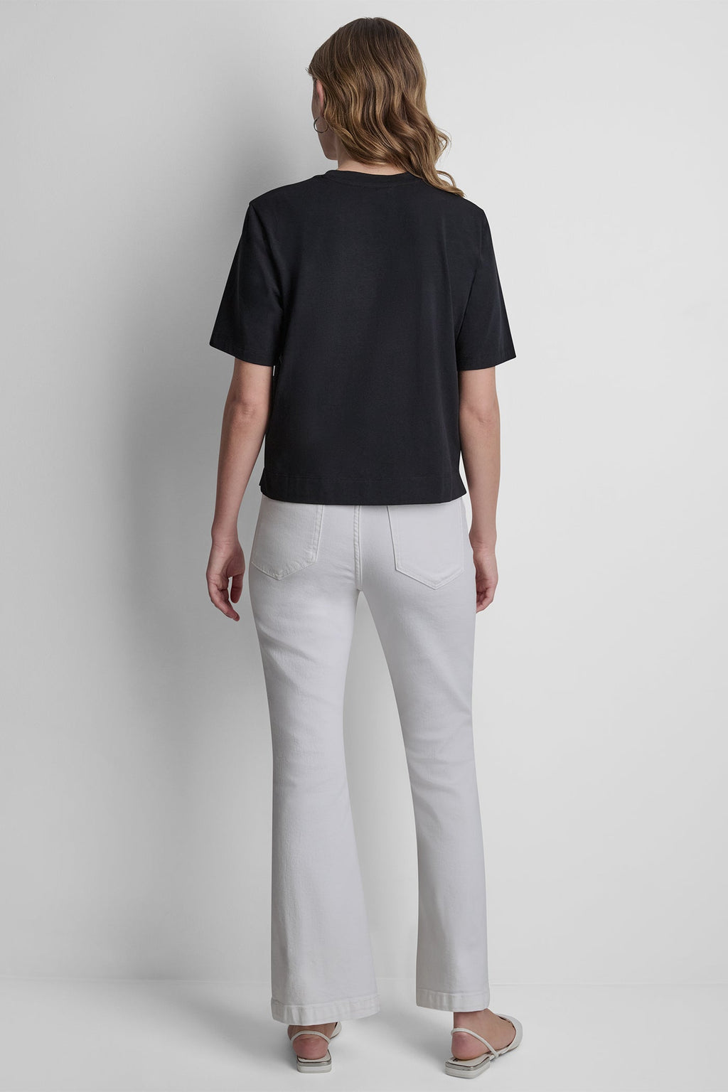 CRYSTAL BORDER LOGO GRAPHIC TEE