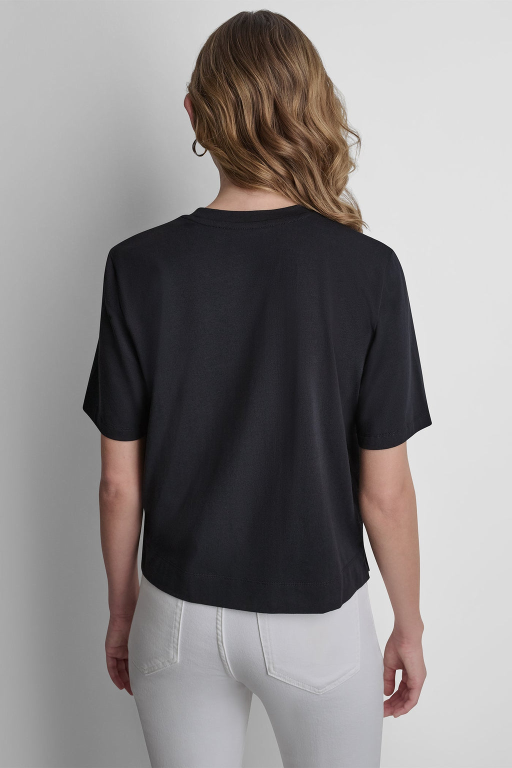 CRYSTAL BORDER LOGO GRAPHIC TEE