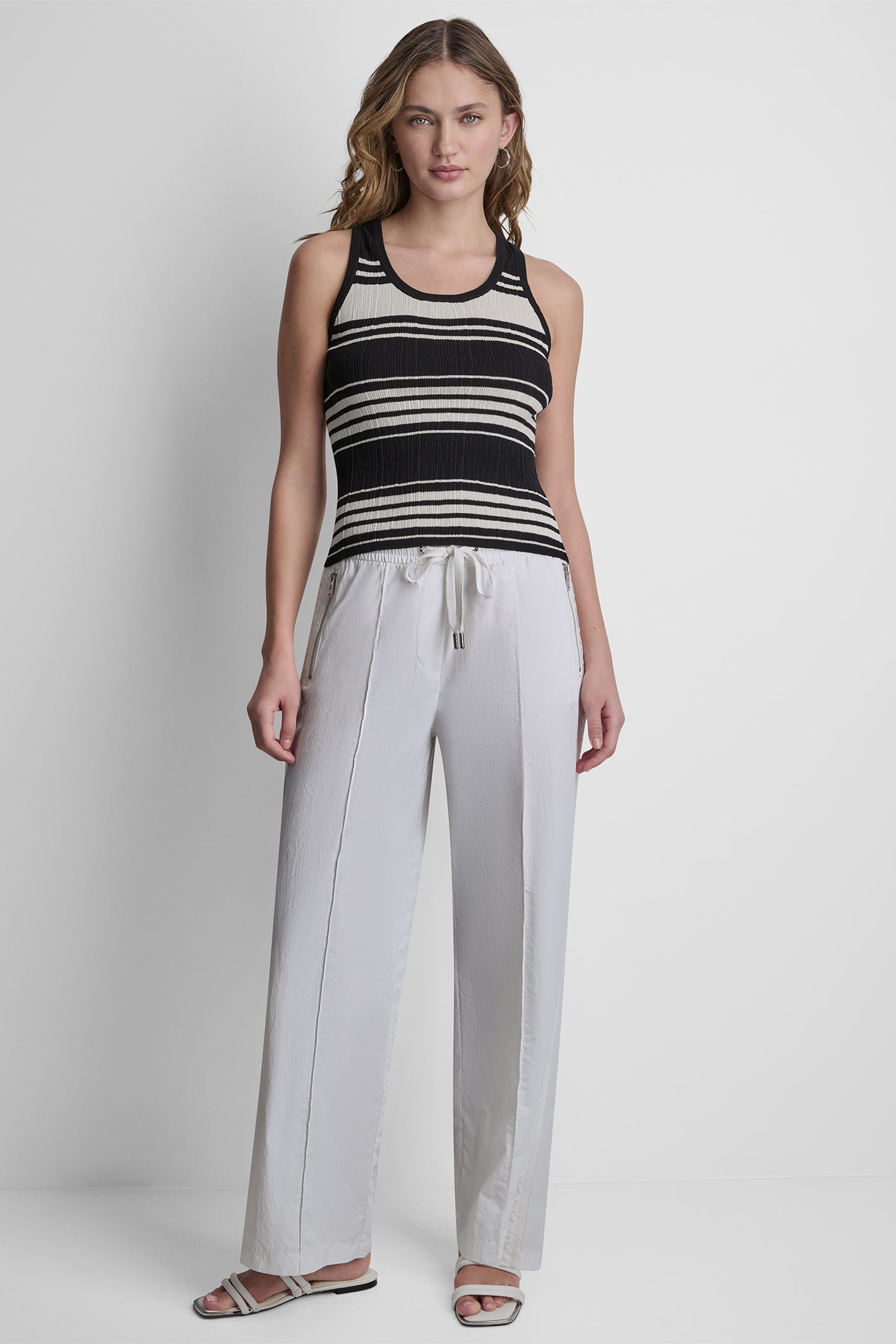 STRIPED KNIT TANK
