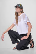 MESH LOGO TEE