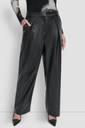 WIDE LEG PLEAT FRONT PANT