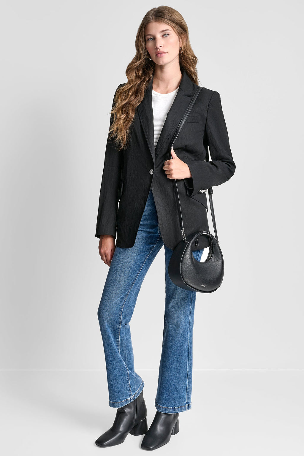 ZIG ZAG STITCH BLAZER