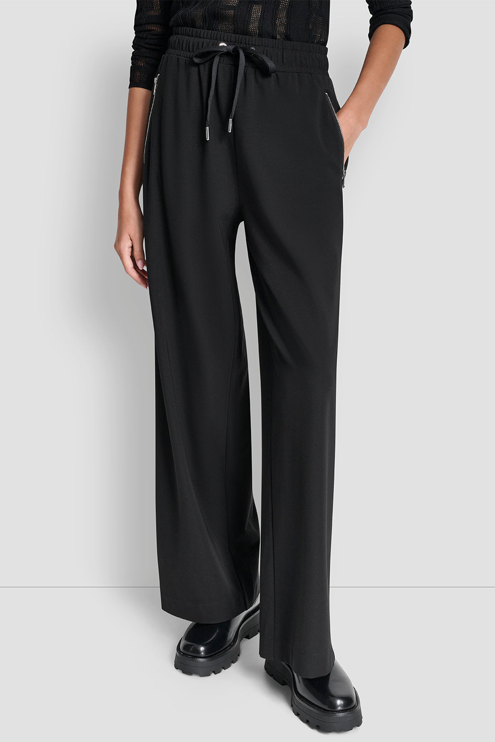 HIGH-RISE WIDE LEG PANT