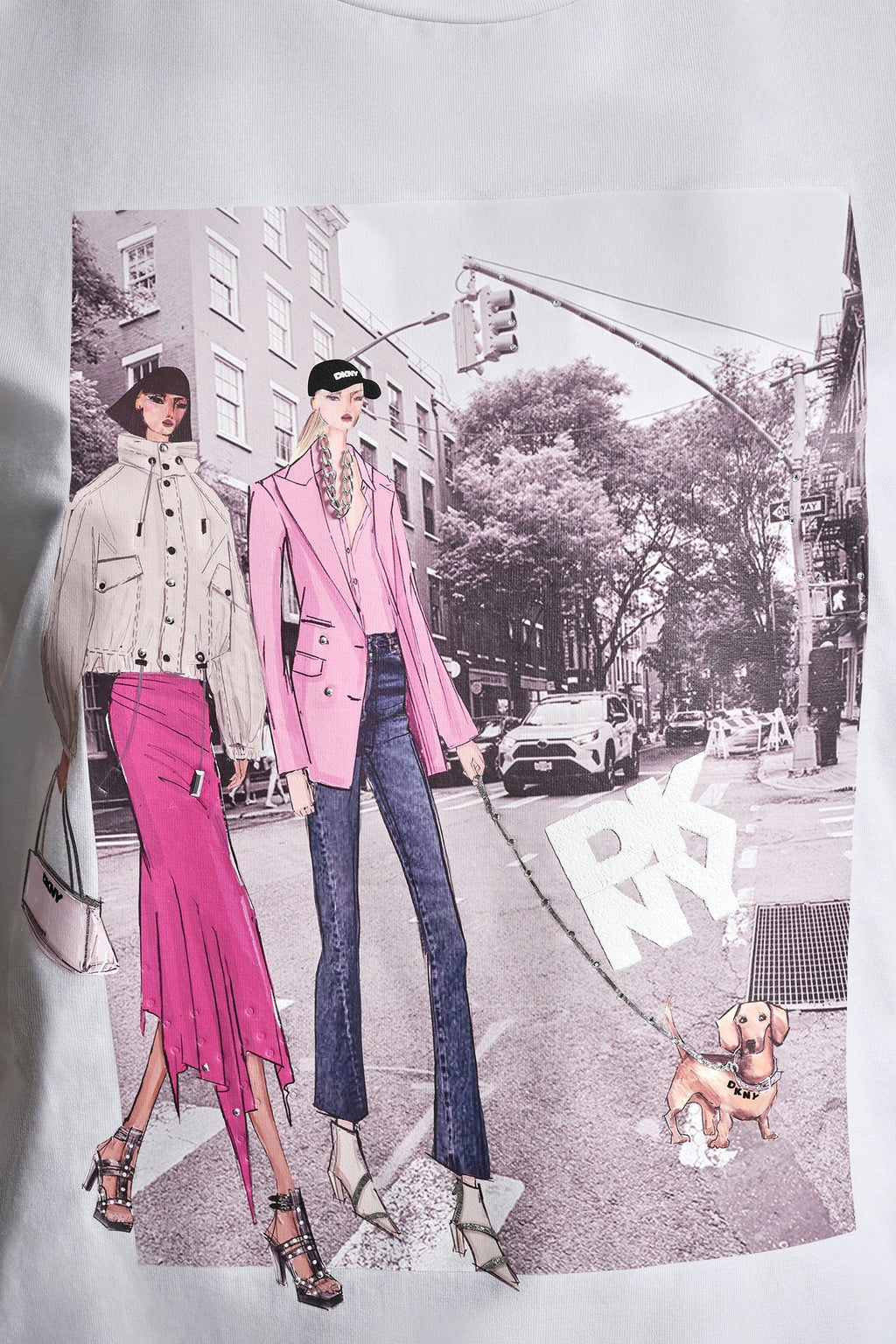 BLEECKER ST CONVERSATIONAL GRAPHIC TEE