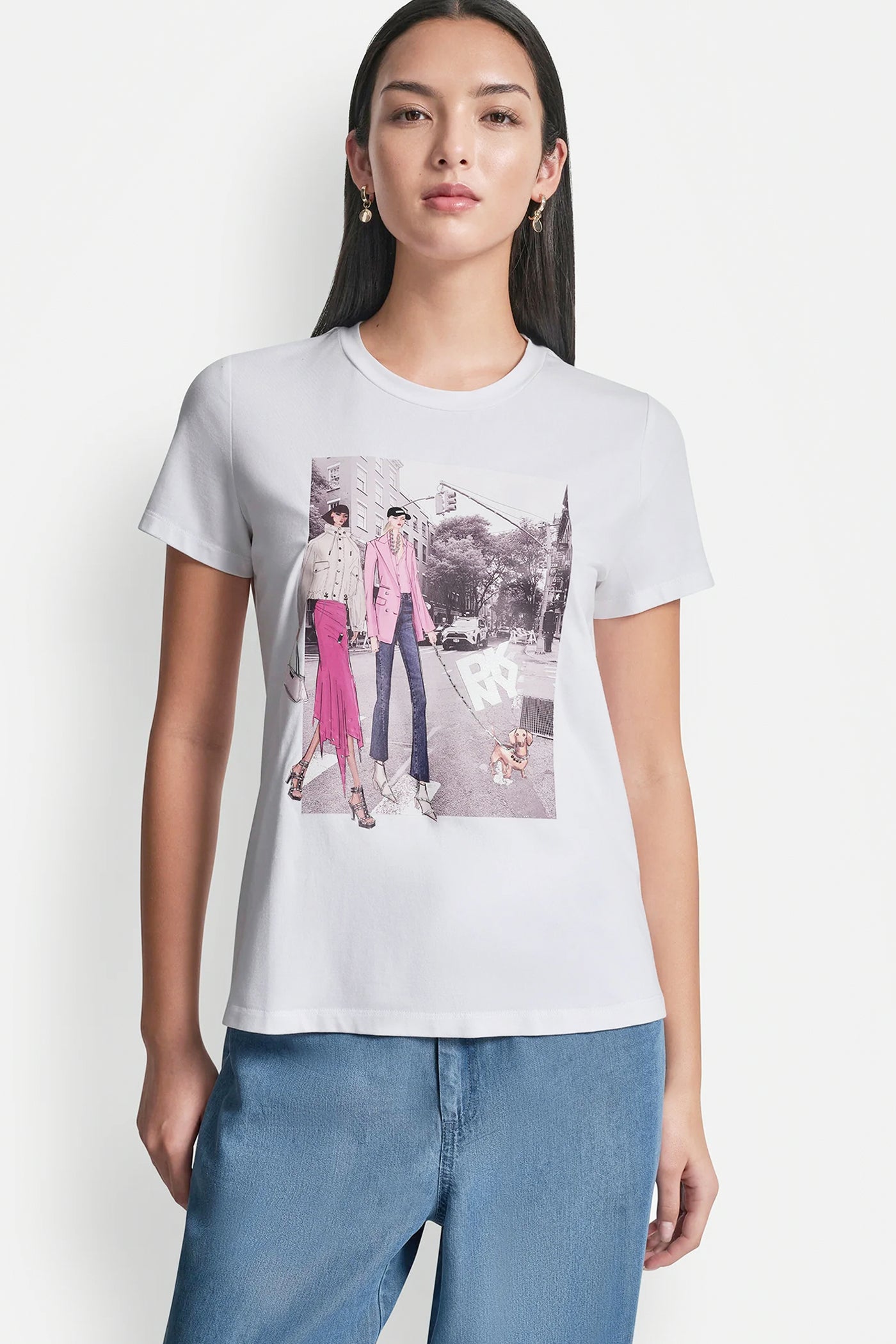 BLEECKER ST CONVERSATIONAL GRAPHIC TEE