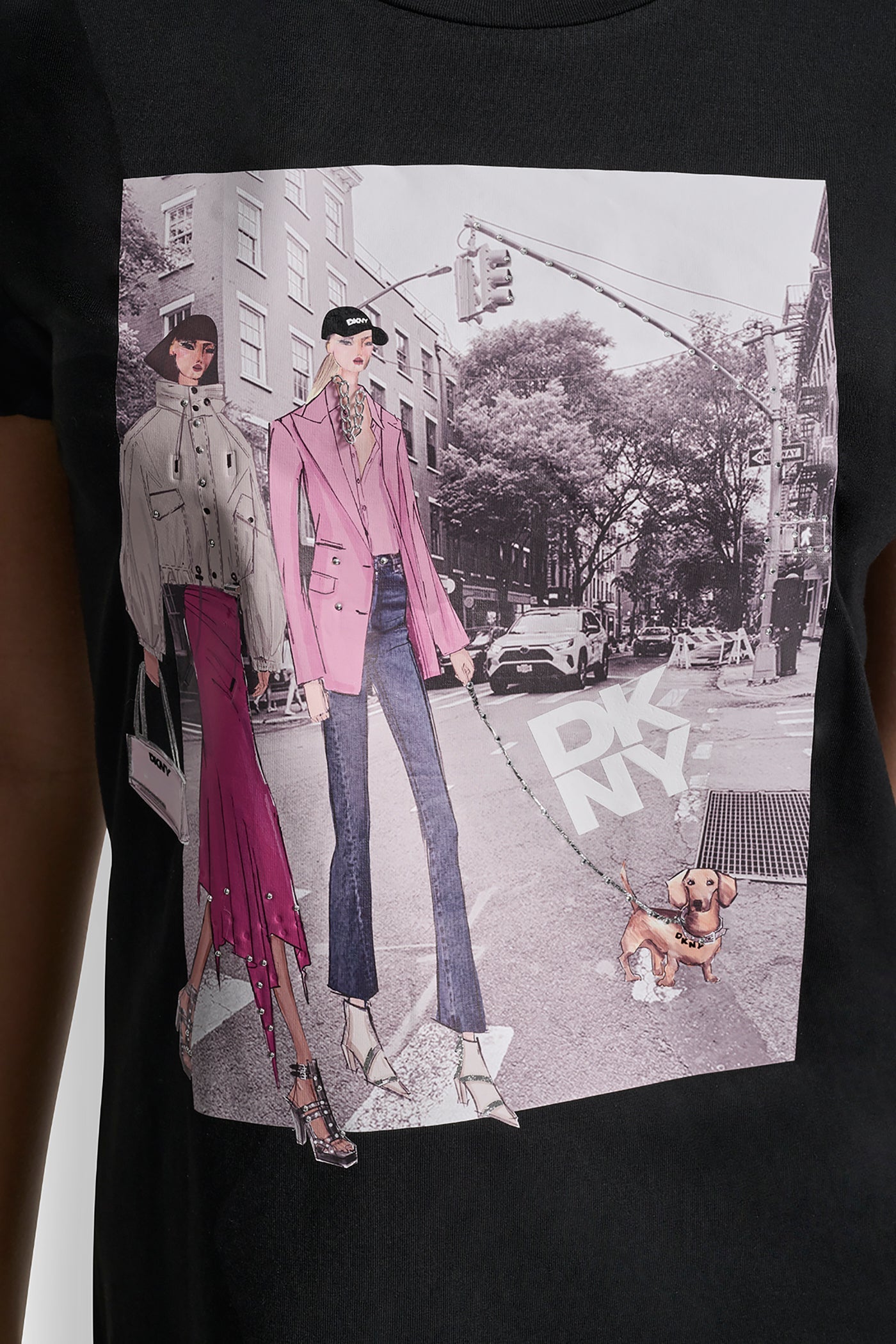 BLEECKER ST CONVERSATIONAL GRAPHIC TEE