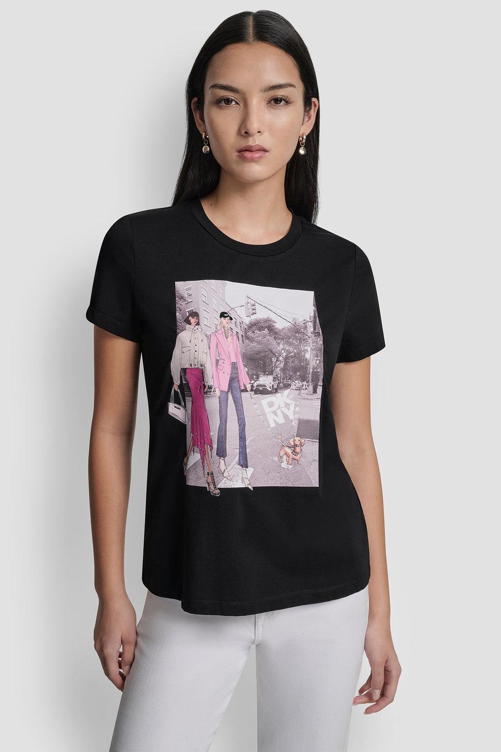 BLEECKER ST CONVERSATIONAL GRAPHIC TEE