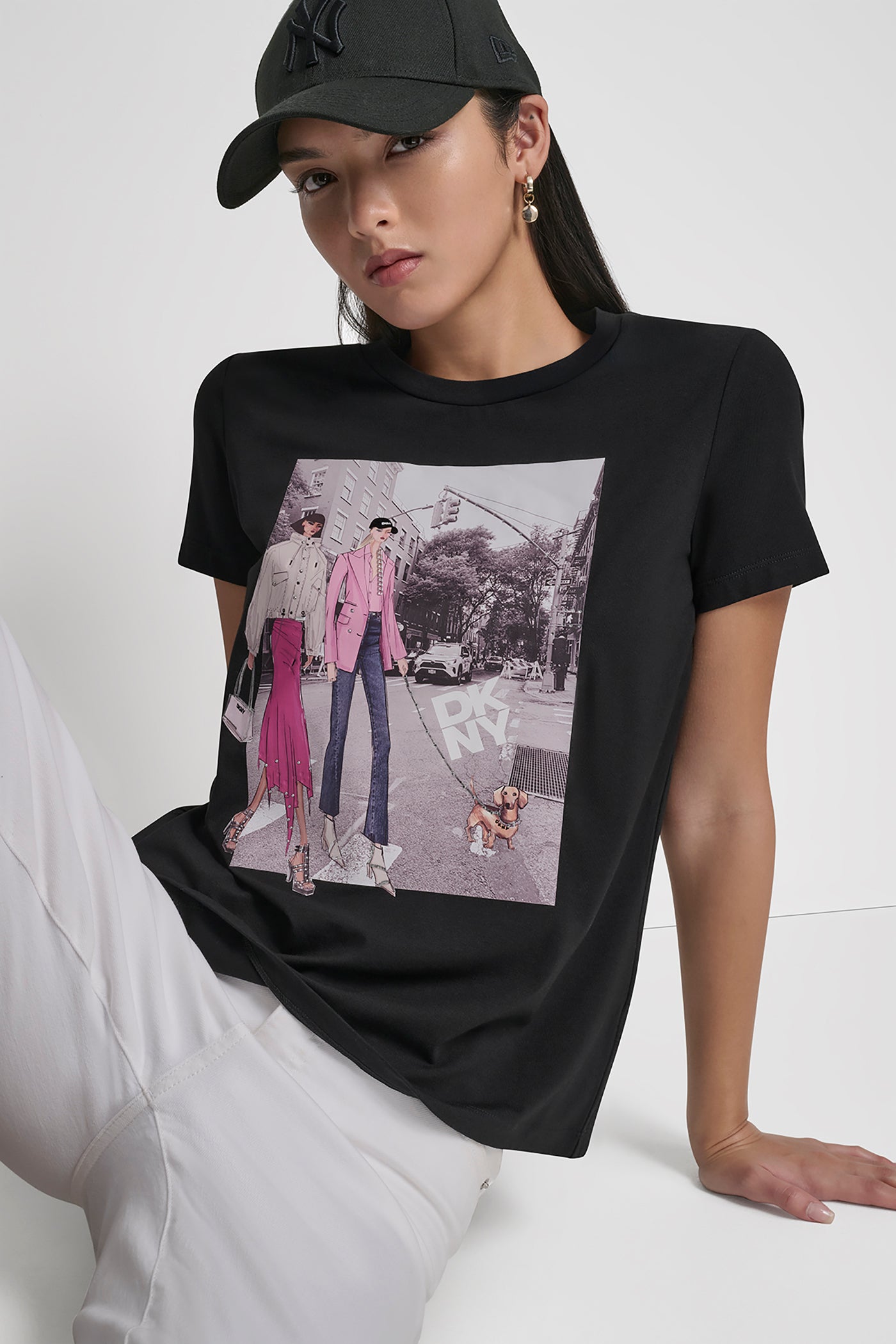 BLEECKER ST CONVERSATIONAL GRAPHIC TEE