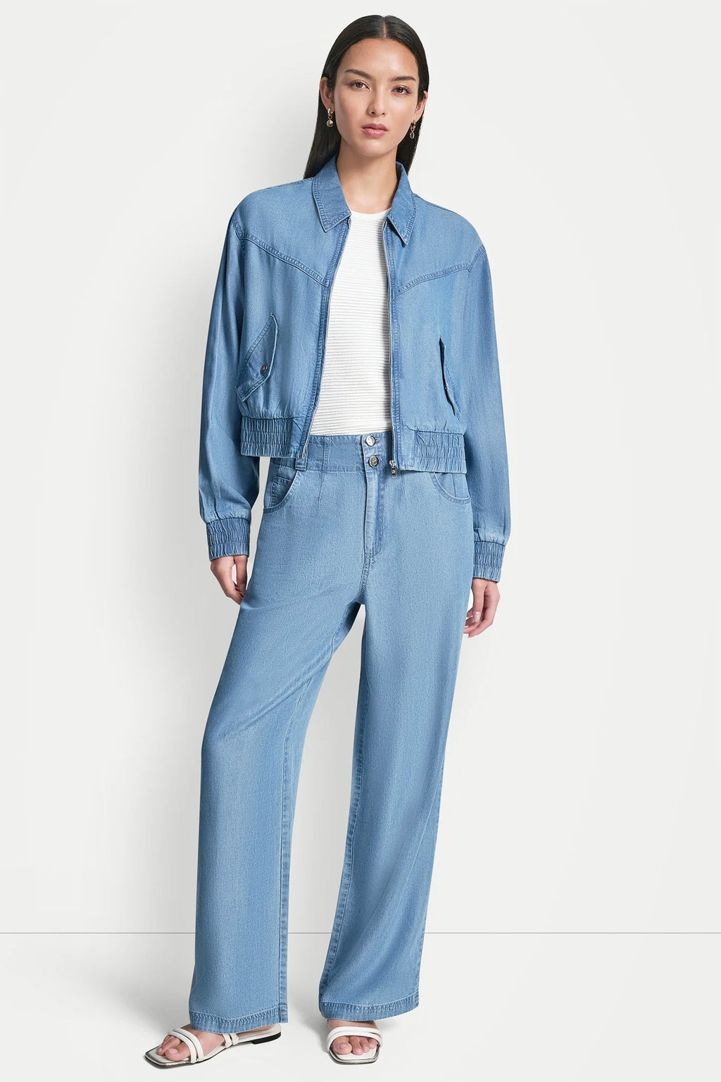 TENCEL BOMBER JACKET