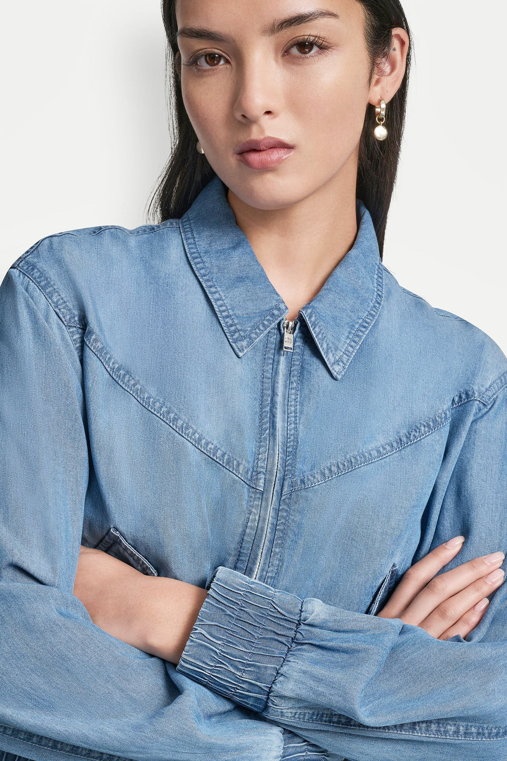 TENCEL BOMBER JACKET