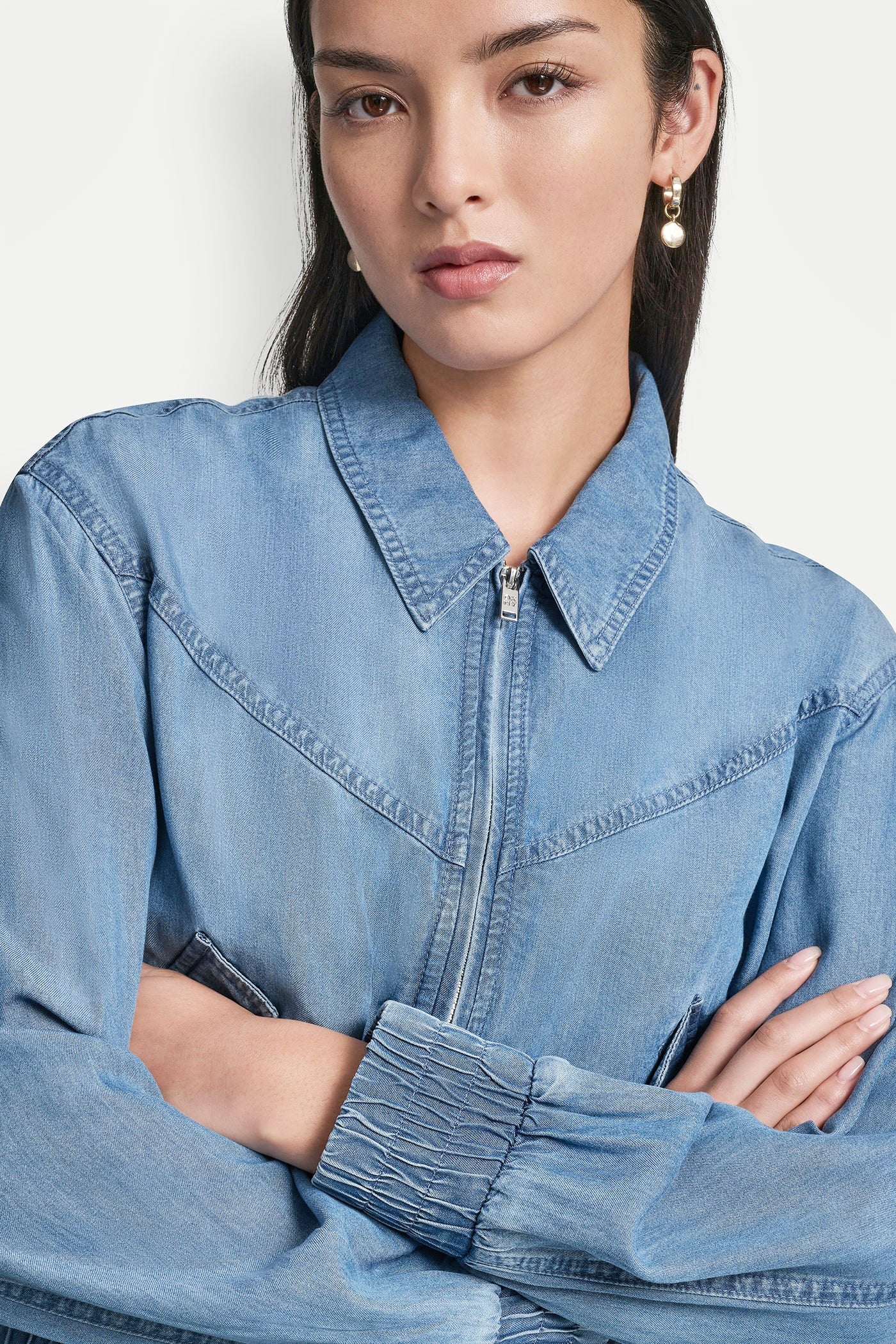 TENCEL BOMBER JACKET