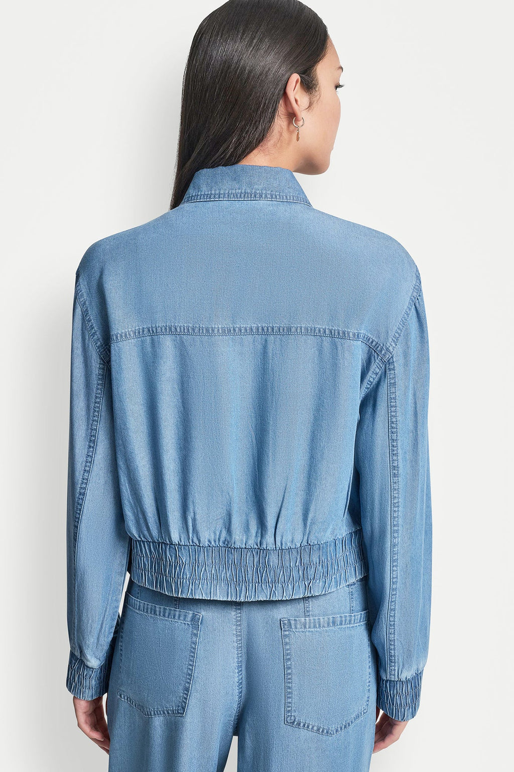 TENCEL BOMBER JACKET